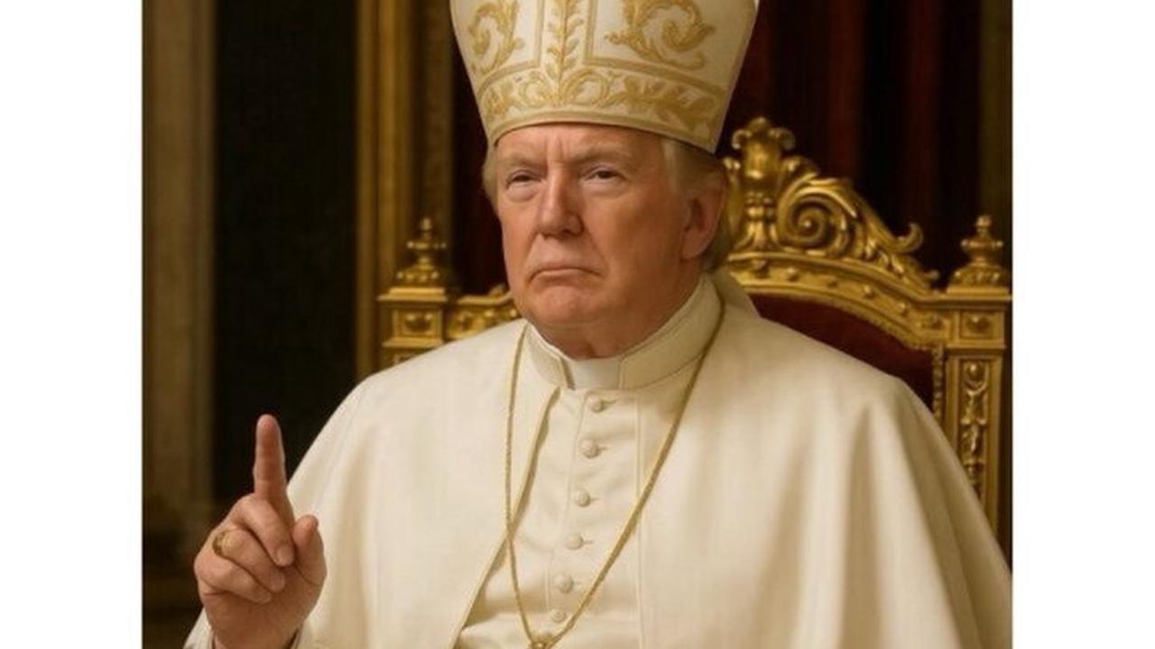 trump jadi paus