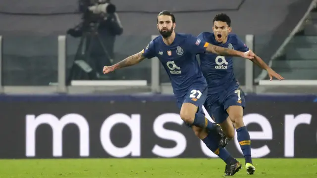 FOTO: Porto Singkirkan Juventus dari Liga Champions