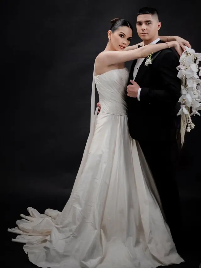 Alyssa Daguise dan Al Ghazali bak Pangeran & Putri saat Prewedding. [@alyssadaguise]