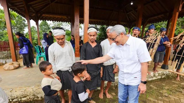 Sekretaris Jenderal Kemenkes, Kunta Wibawa Dasa Nugraha saat ke wilayah Baduy pada Rabu (31/12/2025).