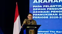 Mendagri Tito: Pelibatan Sektor Swasta Akan Optimalkan Program Perumahan Rakyat