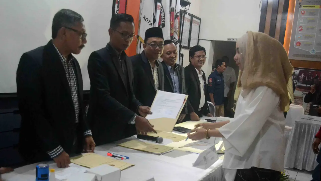 Paslon Pilkada Kota Malang Belum Lengkapi Laporan Harta Kekayaan
