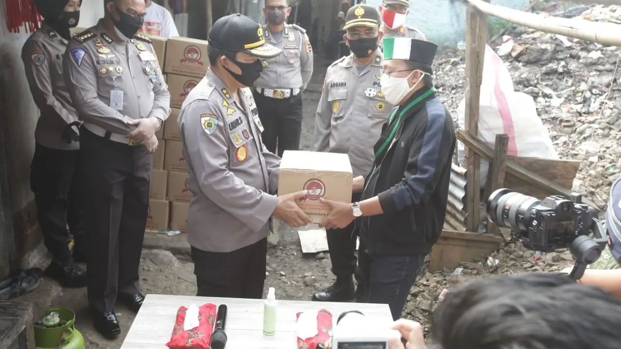 Aksi nyata peduli Polri di tengah Pandemi Covid-19