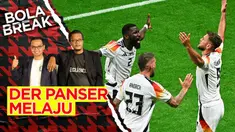 Program Bola Break membahas tentang Euro 2024 khususnya timnas Jerman yang sudah memastikan lolos ke babak gugur