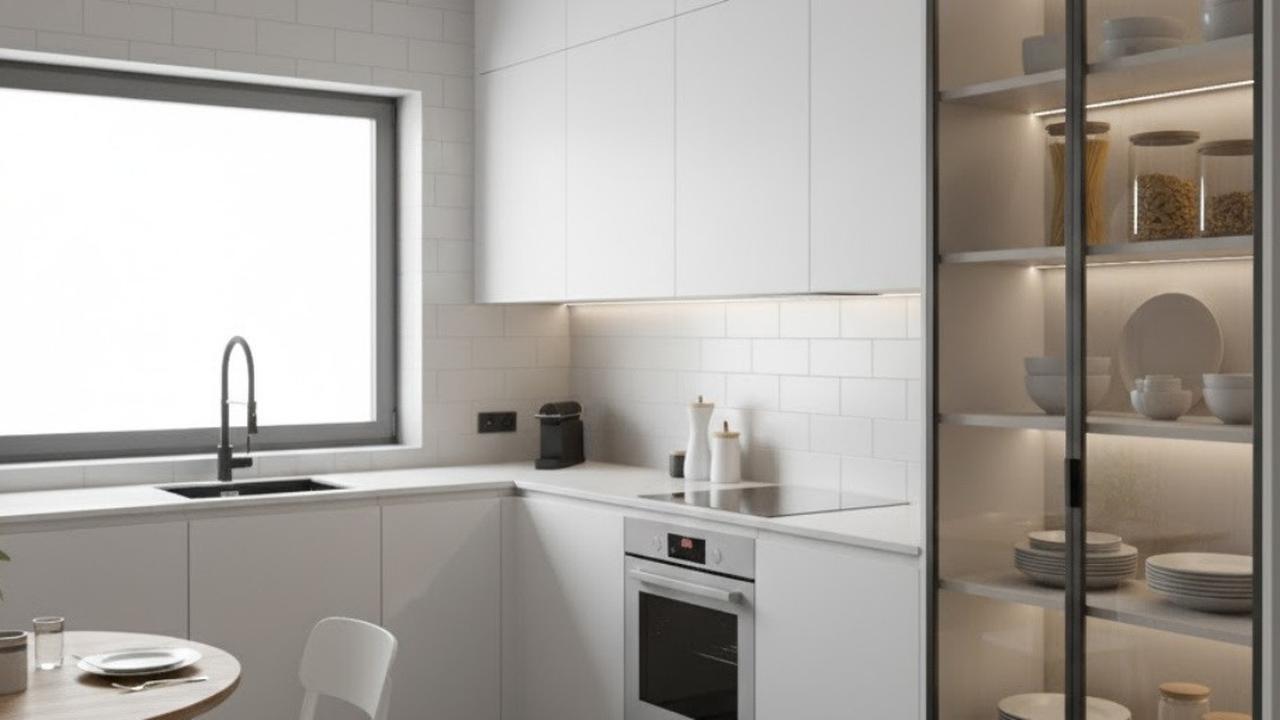 Ilustrasi Etalase Dapur Minimalis