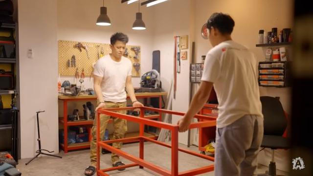 7 Potret Bengkel Baru Ariel NOAH, Ubah Gudang Jadi Ruang Perkakas yang Estetik