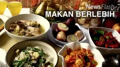 Anda akan tetap tenang makan berlebih jika melakukan trik jitu berikut ini.