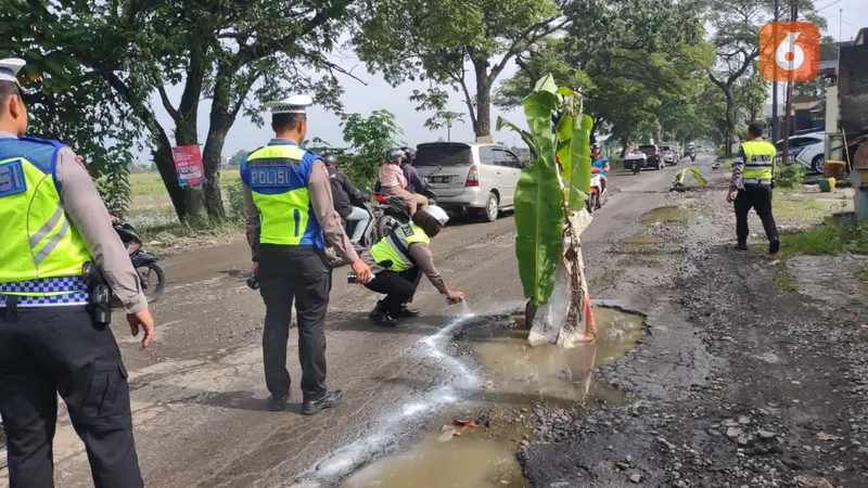 Jalanan Berlubang Sumbang Angka Kecelakaan Tertinggi di Kabupaten Sukoharjo