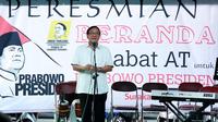 Akbar Tandjung meresmikan posko pemenangan Prabowo-Hatta di Solo. (Liputan6.com/Reza Kuncoro)