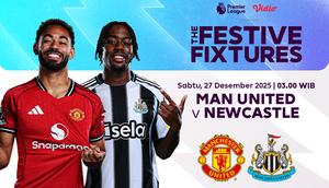 Saksikan Live Streaming Liga Inggris Pekan ke-18: Manchester United vs Newcastle United, Eksklusif di Vidio.