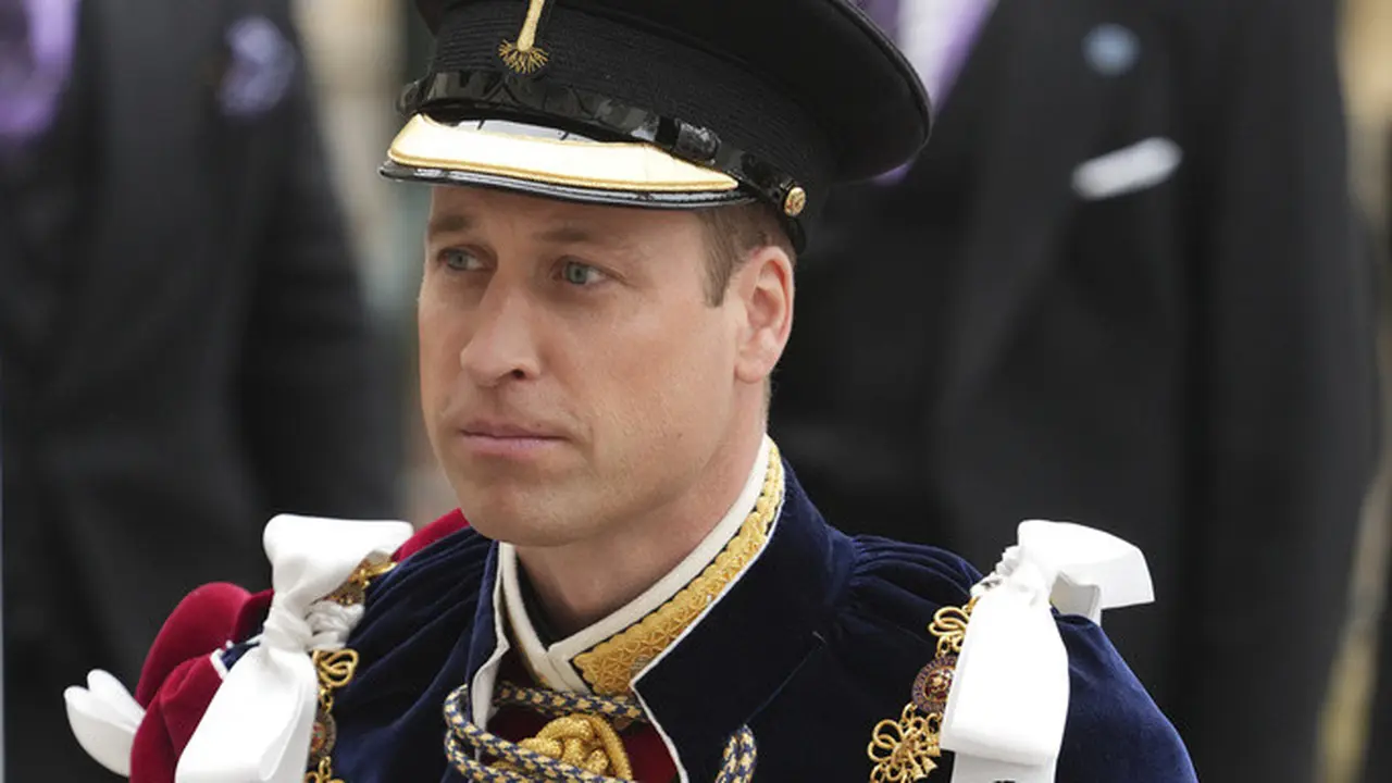 Pangeran William (Dan Charity/pool photo via AP)