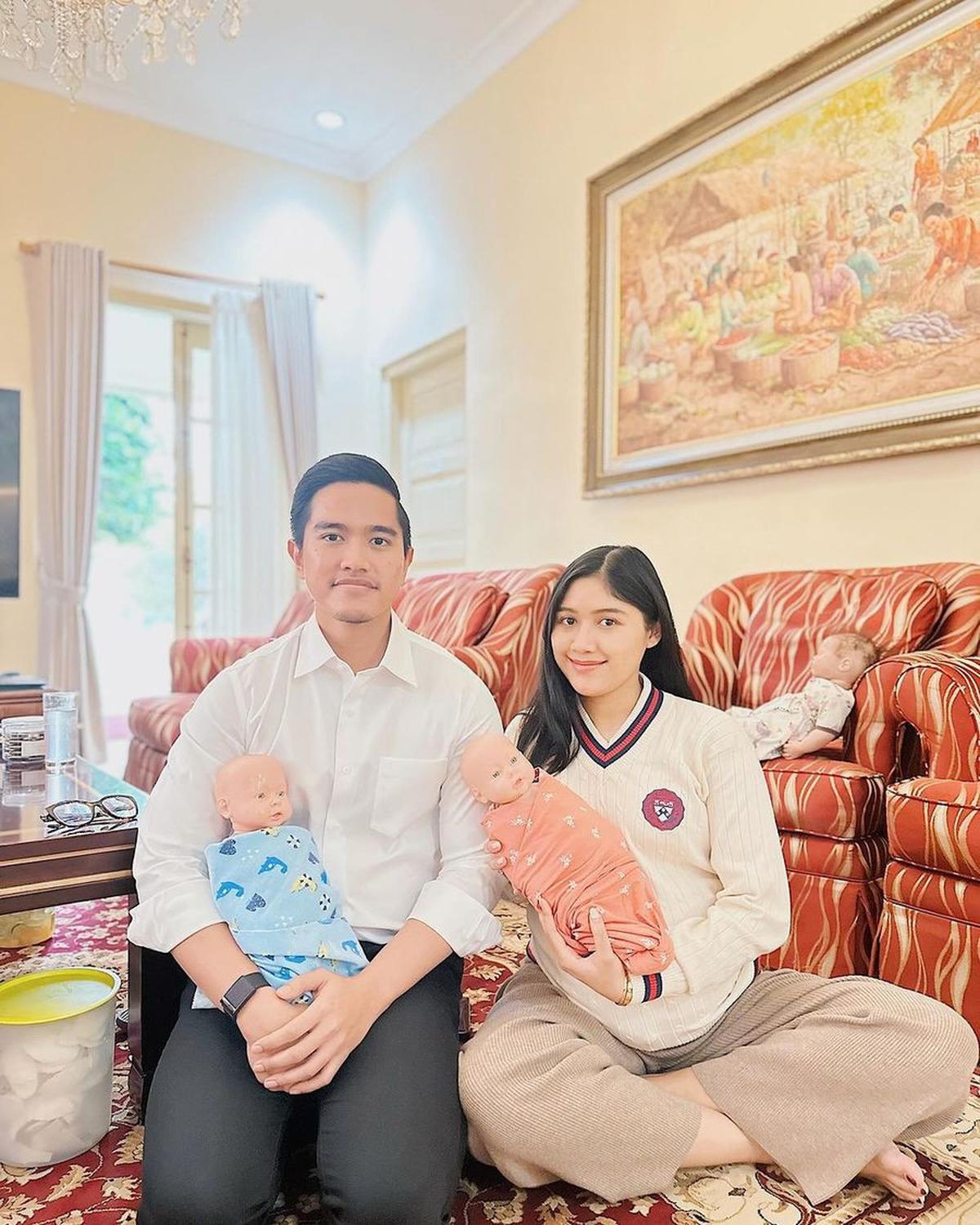 10 Potret Kaesang dan Erina Keciduk Ikut Kelas Newborn Care, Belajar Biar Jadi Orang Tua yang Baik