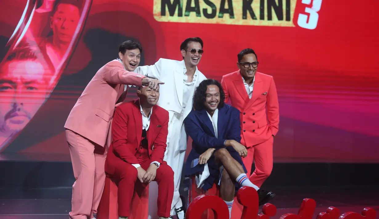 Bintang serial Suami-Suami Masa Kini 3 di Vidio Slate Announcement 2024, Kamis (29/1/2024) di Jakarta. [Foto: Bayu Herdianto/KapanLagi]