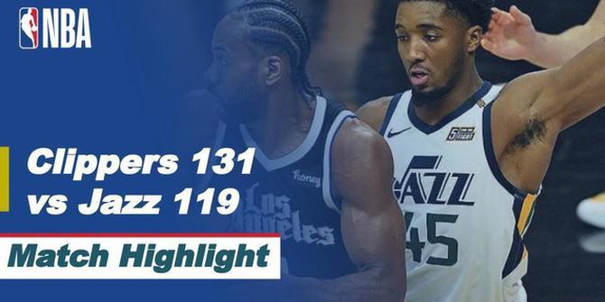 VIDEO: LA Clippers Melangkah ke Final Wilayah Barat Setelah Singkirkan Utah Jazz 4-2 di Semifinal NBA Playoffs