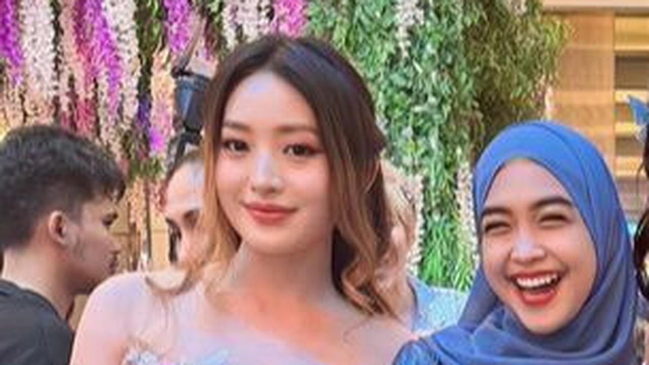 Potret Cantik Natasha Wilona saat Hadiri Pesta Ultah Ashanty, Penampilannya Dipuji Bak Bidadari