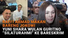 Mulai dari Raffi Ahmad makan bareng Jokowi hingga Yuni Shara Wulan Guritno “silaturahmi” ke Bareskrim, berikut sejumlah berita menarik News Flash Showbiz Liputan6.com.