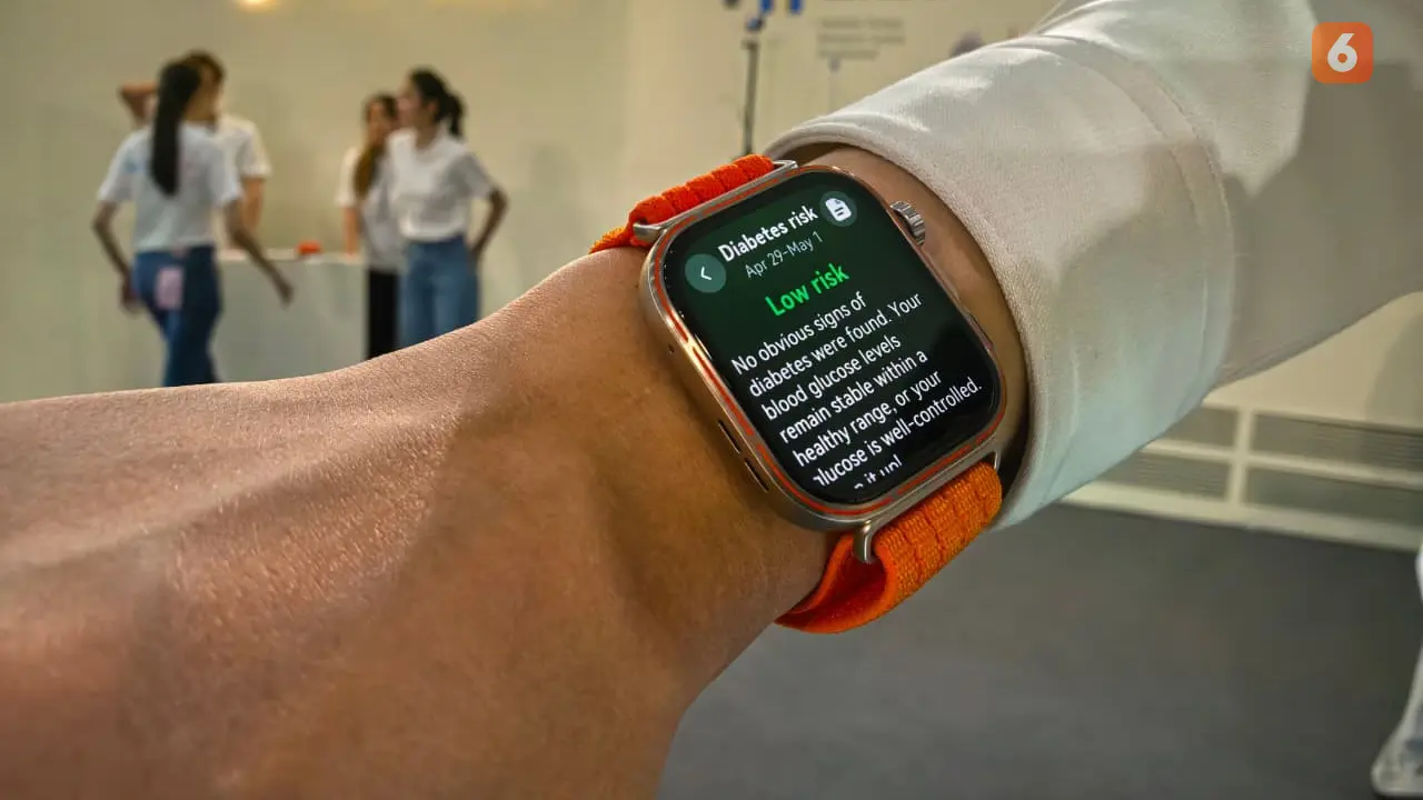 Huawei Watch Fit 5 Pro. Liputan6.com/Ady Anugrahadi