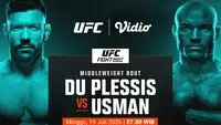 Nonton UFC Fight Night - Du Plessis vs Usman: Adu Striking dan Wrestling Hanya di Vidio