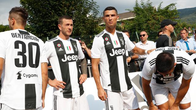 Cristiano Ronaldo Cetak Gol Pertama Untuk Juventus