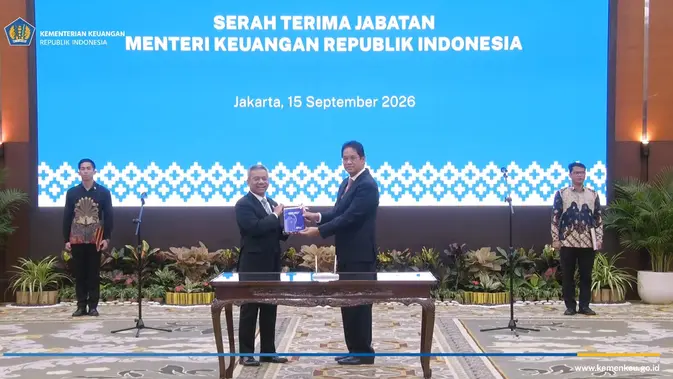 Tablet dan Kalimat Pendek Penutup Purbaya Lepas Jabatan Menkeu