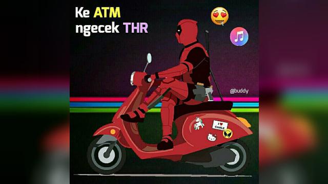 Pengalaman menunggu THR ini juga menjadi bahan lelucon warganet di media sosial.