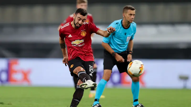 Bruno Fernandes Bawa Manchester United ke Semi Final Liga Europa