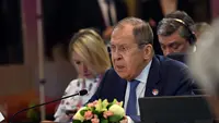 Menteri Luar Negeri (Menlu) Rusia Sergey Lavrov pada pertemuan ASEAN Post Ministerial Conference with Rusia di Jakarta, Kamis (13/7/2023). (Dok: Kemlu RI)