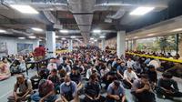Bursa kerja digelar Pemerintah Kota Bogor di Plaza Jambu Dua, Rabu 15 Oktober 2025. (Liputan6.com/Darno)