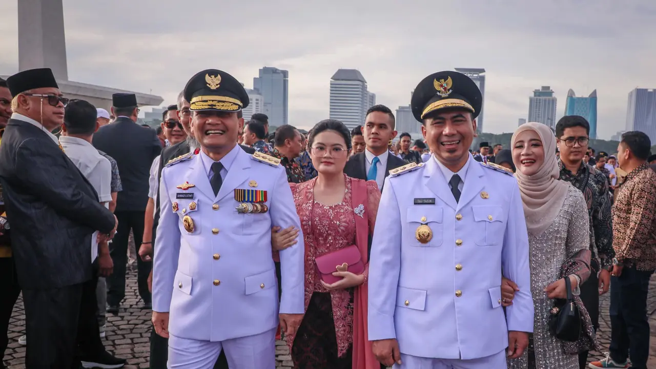 Resmi Dilantik! Ahmad Luthfi & Taj Yasin Siap Gaspol Bangun Jateng dengan 11 Program Prioritas