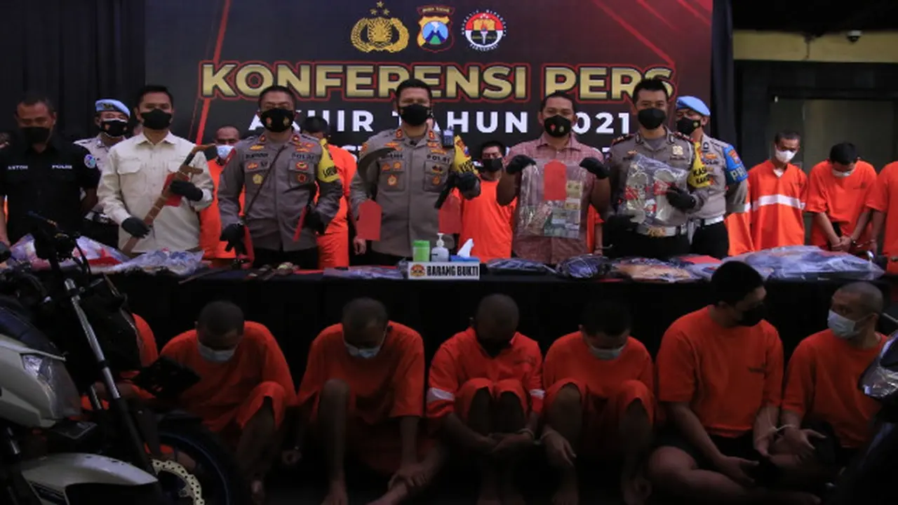 Polresta Malang Kota Mampu Selesaikan 81 Persen Kasus Kriminal Sepanjang 2021