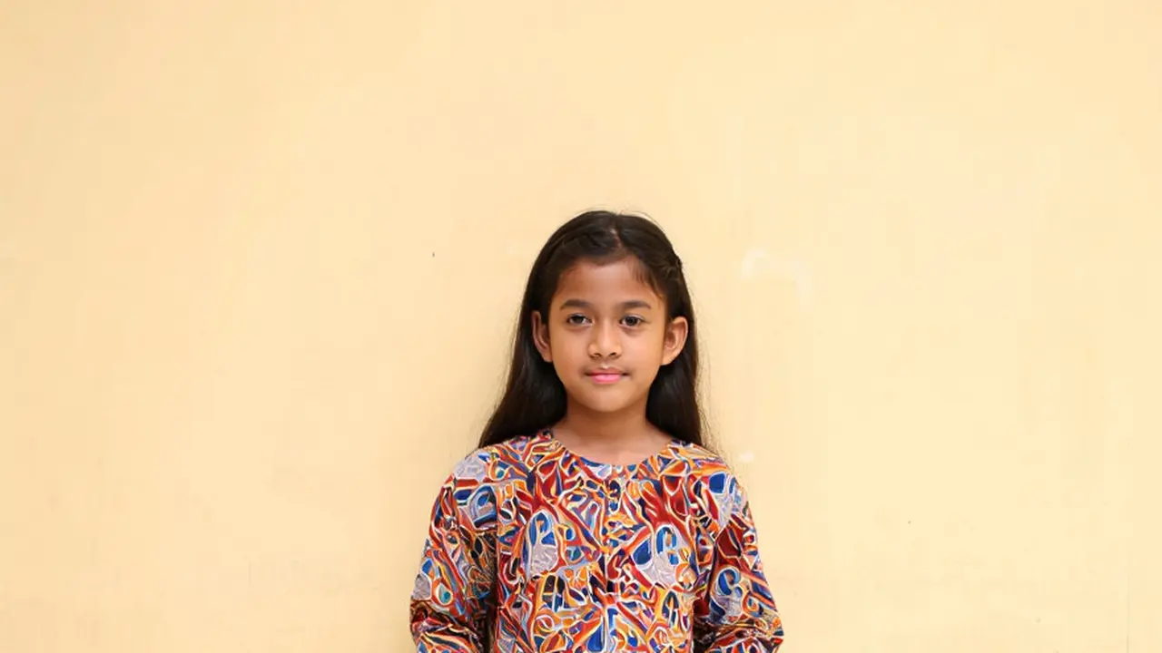 Model Gamis Batik Anak Perempuan Modern