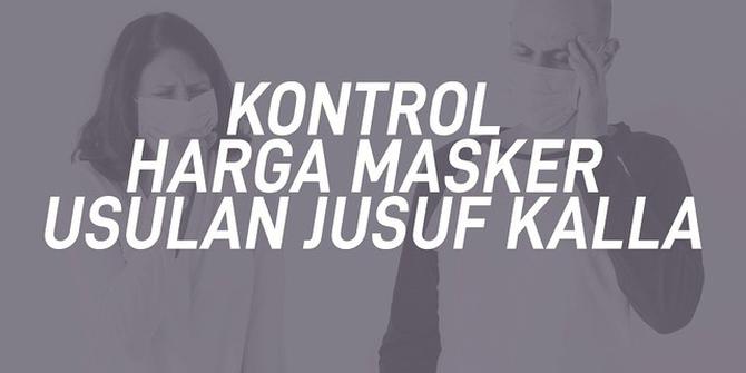 VIDEO: Kontrol Harga Masker Usulan Jusuf Kalla