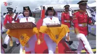 Kisah Inspiratif Naila Aulita Alqubra Sinapoy dan Lilly Indiani Suparman Wenda: Dari Cibubur ke Kirab Bendera di IKN  (Tangkapan Layar Youtube Sekretariat Presiden)