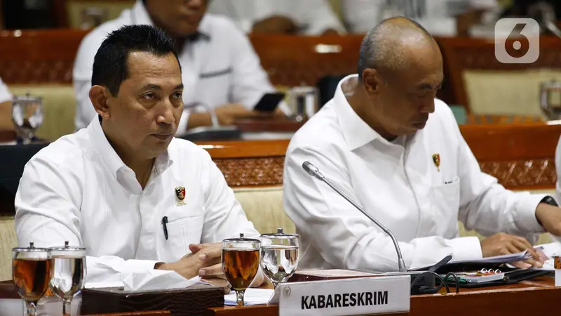 Kabareskrim Bahas Kasus Korupsi Kondensat Bersama DPR