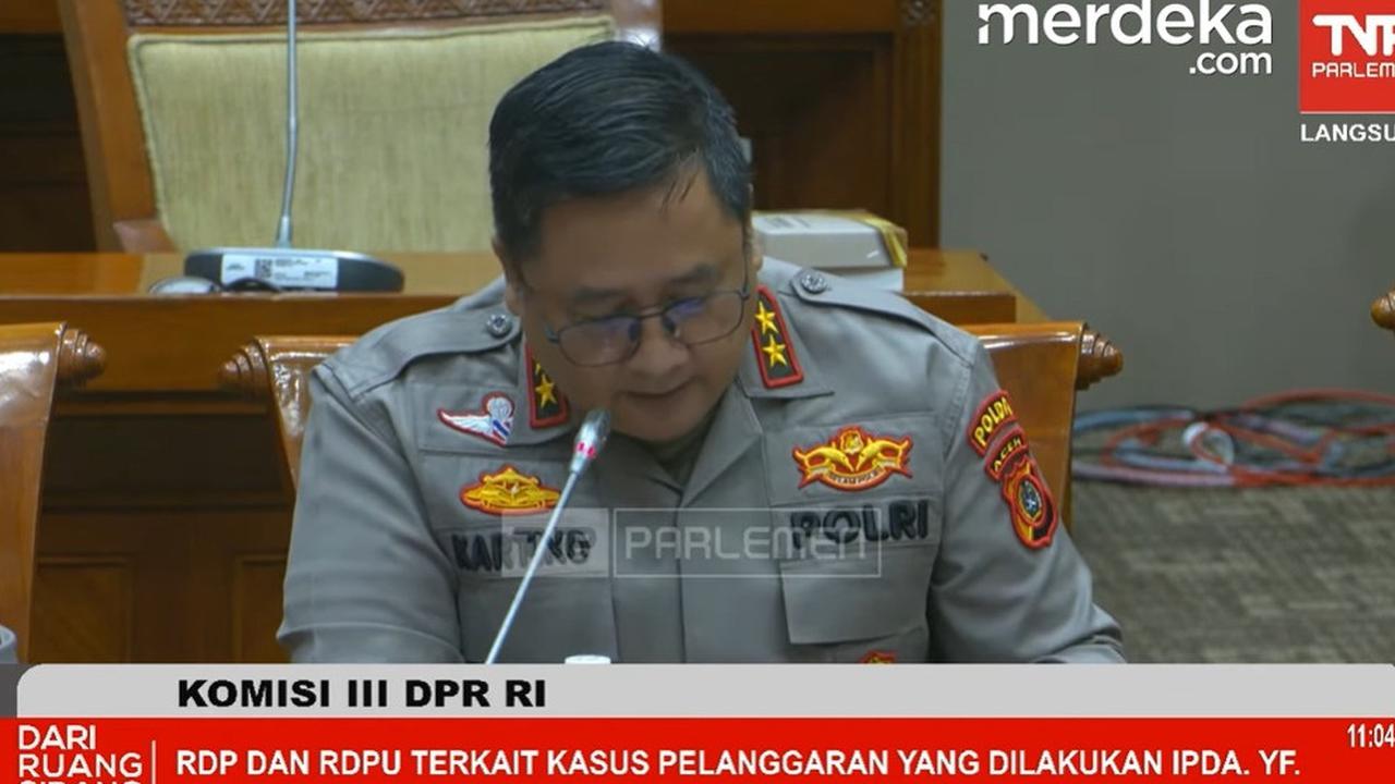 VIDEO: Komisi III Panas! Kasus Polisi Hamili Pacar Aborsi "Calon Jenderal, Pukulan Luar Biasa Polri