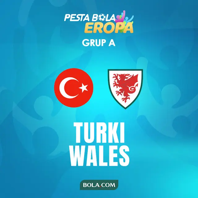 Piala Eropa - Euro 2020 Turki Vs Wales