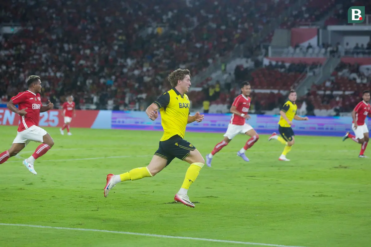 Foto: Parade Aksi Berkelas Ole Romeny yang Membuat Bek Liga Indonesia All Star Kerepotan