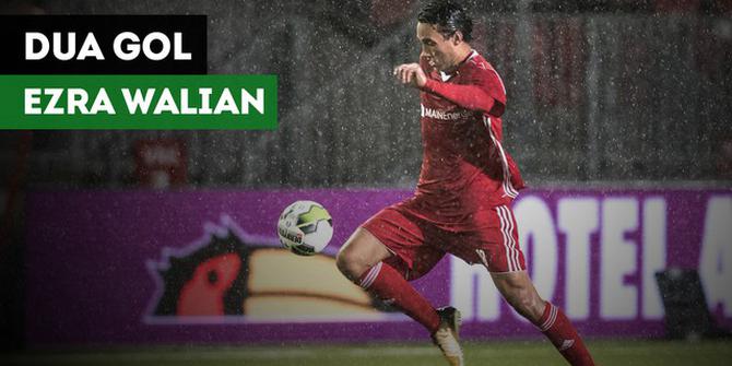 VIDEO: Dua Gol Ezra Walian untuk Klub Barunya, Almere City