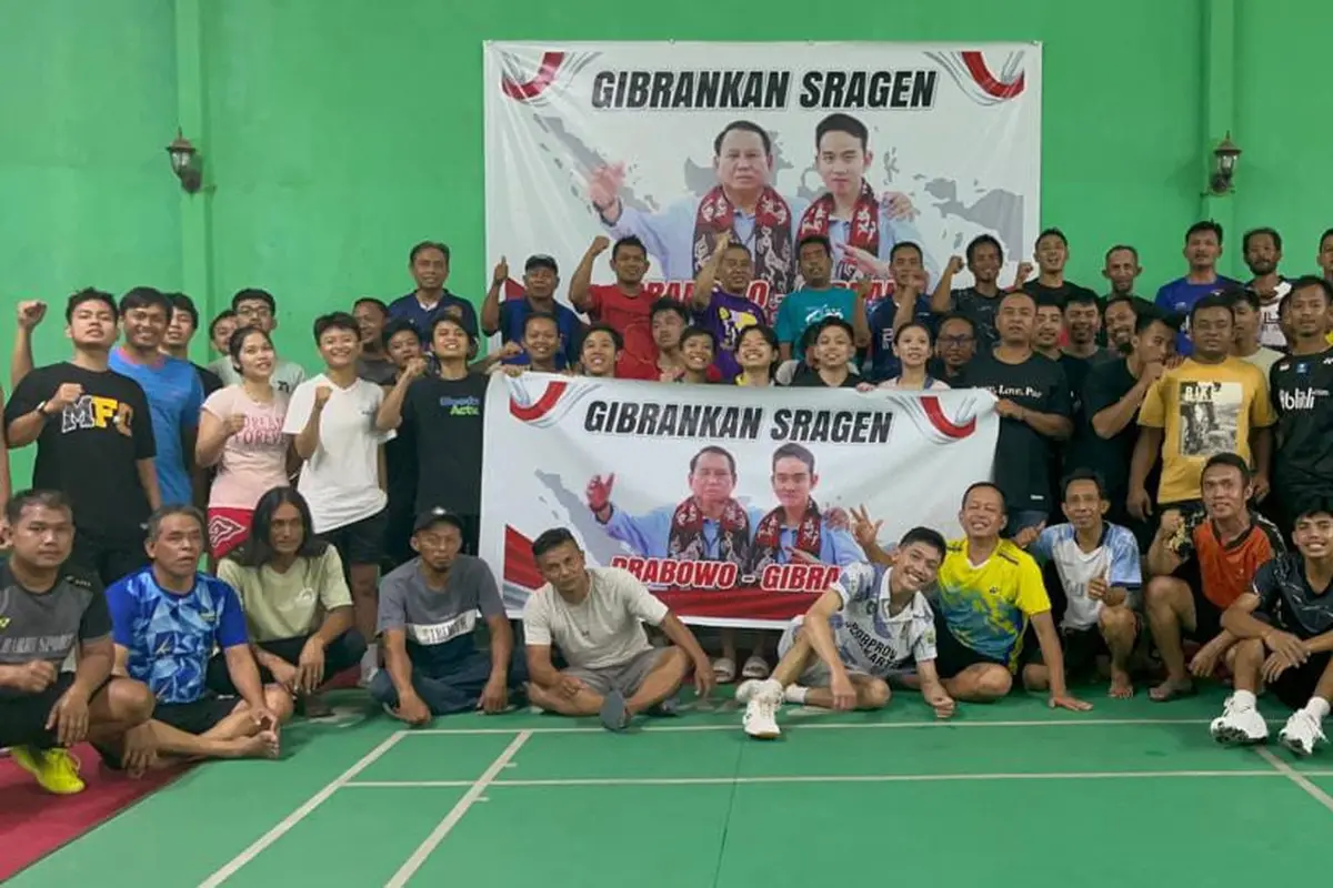 Muda-mudi Sragen Deklarasi Dukungan Terhadap Prabowo-Gibran