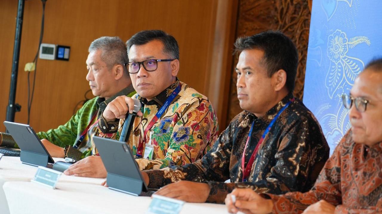 Direktur Utama BPJS Ketenagakerjaan, Pramudya Iriawan Buntoro dalam Indonesia Pension Fund Summit 2025