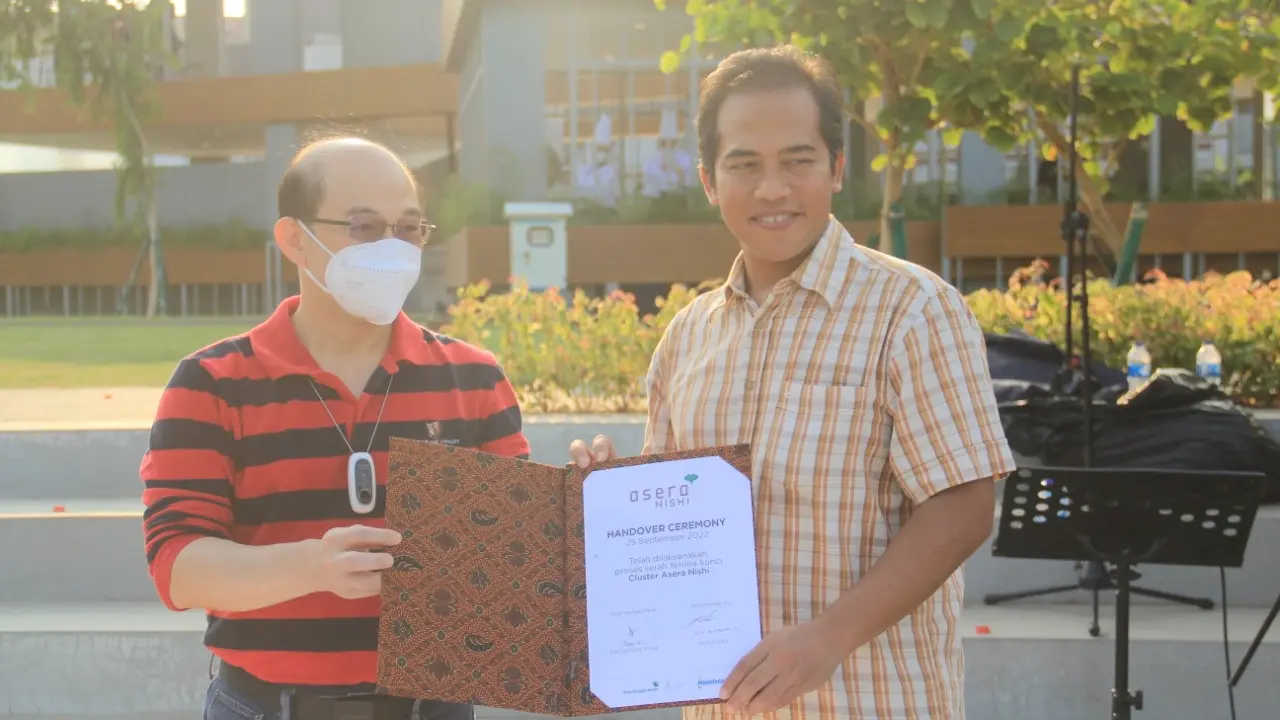 Handover Ceremony Cluster Asera Nishi