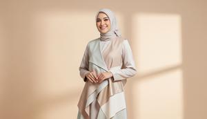 Inspirasi Tren Baju Rompi Lepas untuk Lebaran 2026/AI