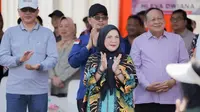 Partai Keadilan Sejahtera (PKS) resmi mendukung Eva Dwiana dan Deddy Amarullah sebagai Bakal Calon Wali Kota dan Wakil Wali Kota Bandar Lampung pada Pemilihan Kepala Daerah atau Pilkada 2024. (Istimewa)