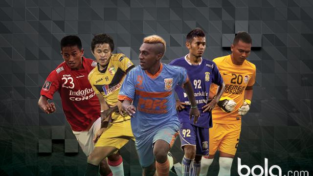 Terens Owang Priska Puhiri, Bayu Gatra, Dimas Galih Pratama, Syakir Sulaiman, Rizky Pellu