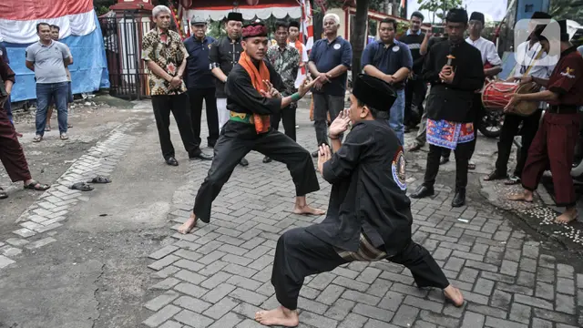 Kemeriahan Halalbihalal dan Pentas Seni Budaya di Asrama Polisi Cideng Barat