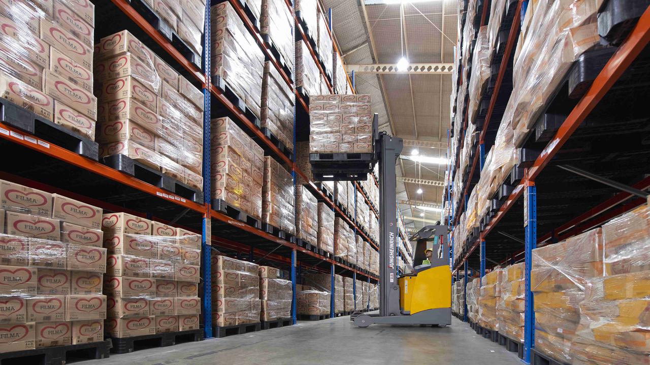 Pemanfaatan forklift pada warehouse Blibli (Dok. Blibli)