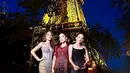 Cinta Laura, Enzy Storia dan Tasya Farasya tengah berada di Paris untuk menghadiri serangkaian acara L’Oreal Paris. [@claurakiehl/@enzystoria/@tasyafarasya]