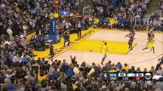 Berita video game recap NBA 2017-2018 antara Golden State Warriors melawan Minnesota Timberwolves dengan skor 126-113.