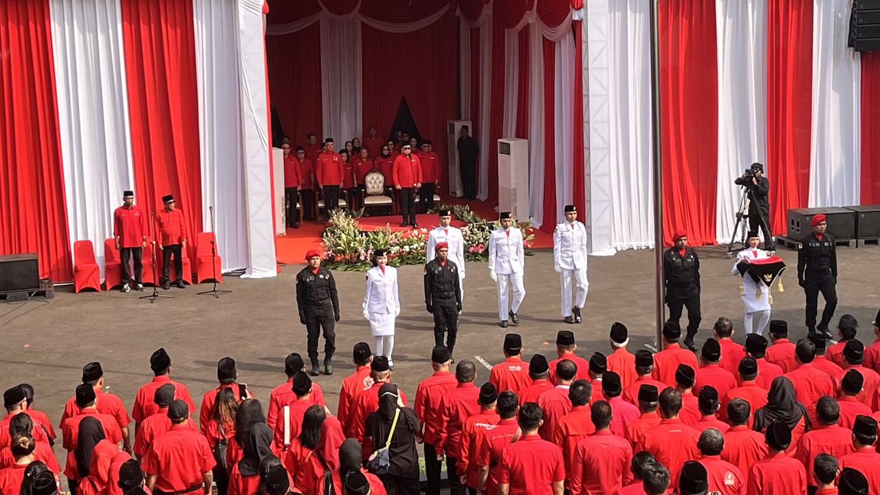 Saat Upacara Hari Pancasila, Hasto Soroti Gejala Menguatnya Militerisme di Indonesia