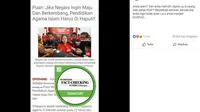 [Cek Fakta] Hoaks Menko Puan Akan Hapus Pendidikan Agama Islam